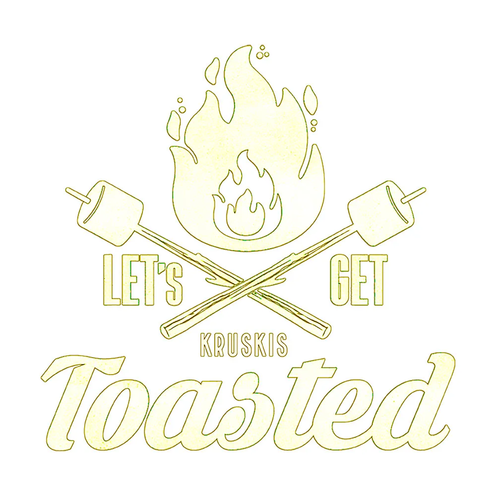 Kruskis Get Toasted Kortarmet T-skjorte