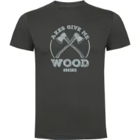 Kruskis Give Me Wood Kortarmet T-skjorte Kruskis Give Me Wood Kortarmet T-skjorte