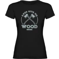 Kruskis Give Me Wood Kortarmet T-skjorte Kruskis Give Me Wood Kortarmet T-skjorte