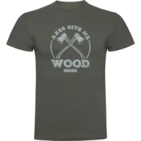Kruskis Give Me Wood Kortarmet T-skjorte