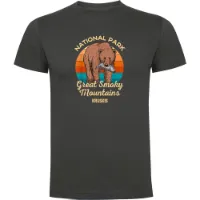 Kruskis Great Smoky Mountains Kortarmet T-skjorte