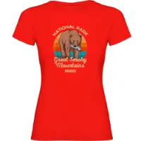 Kruskis Great Smoky Mountains Kortarmet T-skjorte