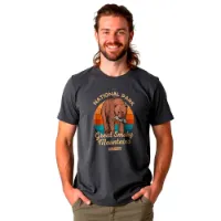 Kruskis Great Smoky Mountains Kortarmet T-skjorte
