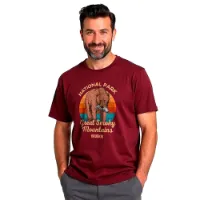 Kruskis Great Smoky Mountains Kortarmet T-skjorte