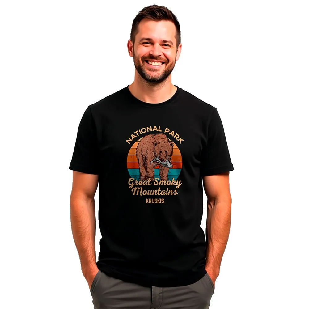 Kruskis Great Smoky Mountains Kortarmet T-skjorte