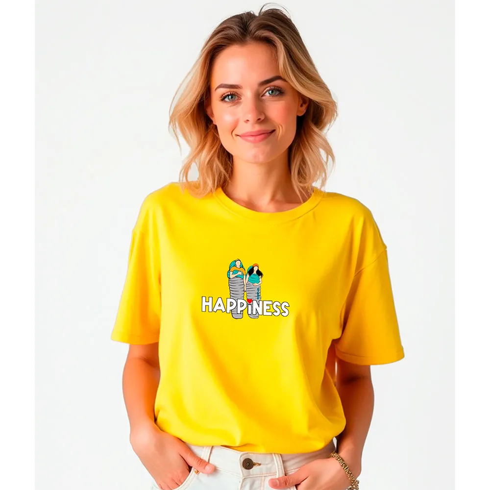 Kruskis Happiness Kortarmet T-skjorte