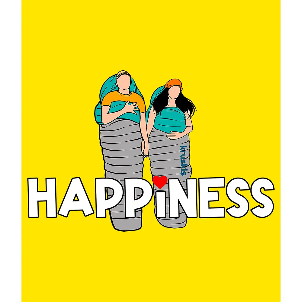 Kruskis Happiness Kortarmet T-skjorte
