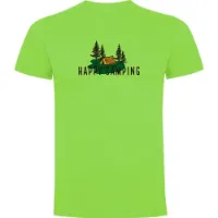 Kruskis Happy Camping Kortarmet T-skjorte Kruskis Happy Camping Kortarmet T-skjorte