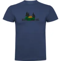 Kruskis Happy Camping Kortarmet T-skjorte Kruskis Happy Camping Kortarmet T-skjorte