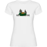 Kruskis Happy Camping Kortarmet T-skjorte Kruskis Happy Camping Kortarmet T-skjorte