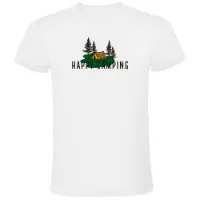Kruskis Happy Camping Kortarmet T-skjorte Kruskis Happy Camping Kortarmet T-skjorte