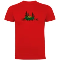 Kruskis Happy Camping Kortarmet T-skjorte