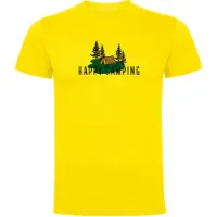 Kruskis Happy Camping Kortarmet T-skjorte Kruskis Happy Camping Kortarmet T-skjorte