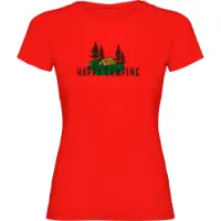 Kruskis Happy Camping Kortarmet T-skjorte Kruskis Happy Camping Kortarmet T-skjorte