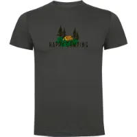 Kruskis Happy Camping Kortarmet T-skjorte Kruskis Happy Camping Kortarmet T-skjorte