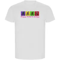 Kruskis Happy Pedal Dancing Eco Kortarmet T-skjorte