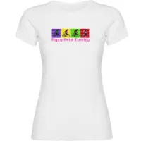 Kruskis Happy Pedal Dancing Kortarmet T-skjorte Kruskis Happy Pedal Dancing Kortarmet T-skjorte