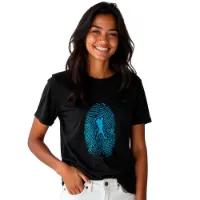 Kruskis Hiker Fingerprint Kortarmet T-skjorte