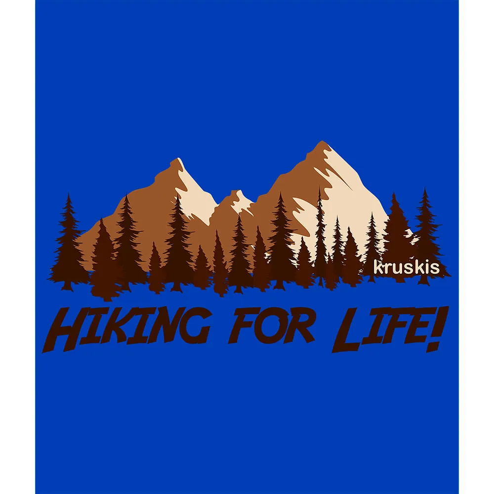 Kruskis Hiking For Life Kortarmet T-skjorte