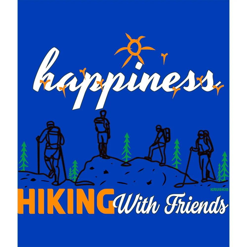 Kruskis Hiking Nature Kortarmet T-skjorte