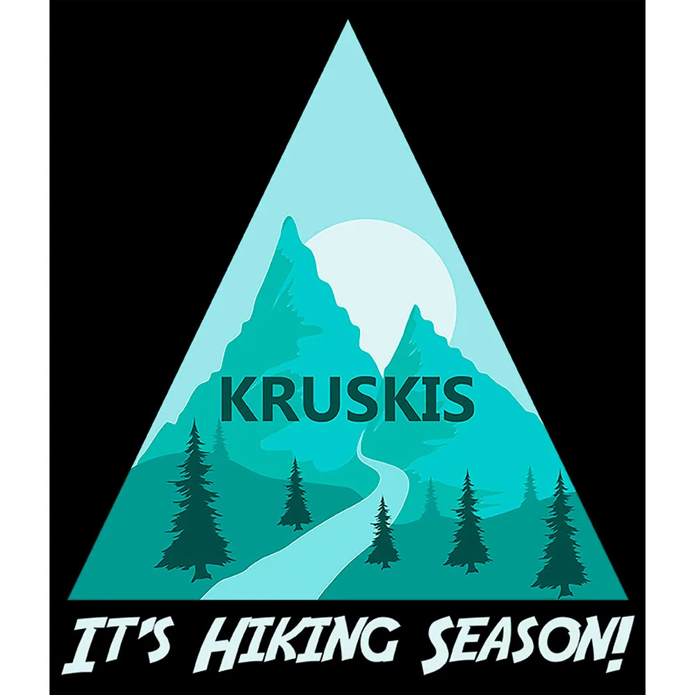 Kruskis Hiking Season Kortarmet T-skjorte