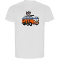 Kruskis Hippie Van Bike Eco Kortarmet T-skjorte Kruskis Hippie Van Bike Eco Kortarmet T-skjorte