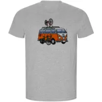 Kruskis Hippie Van Bike Eco Kortarmet T-skjorte Kruskis Hippie Van Bike Eco Kortarmet T-skjorte