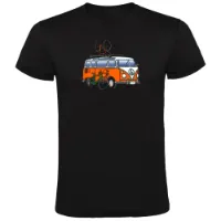 Kruskis Hippie Van Bike Kortarmet T-skjorte Kruskis Hippie Van Bike Kortarmet T-skjorte