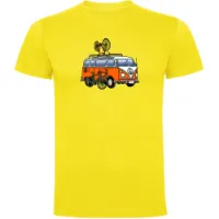 Kruskis Hippie Van Bike Kortarmet T-skjorte Kruskis Hippie Van Bike Kortarmet T-skjorte