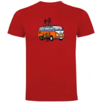 Kruskis Hippie Van Bike Kortarmet T-skjorte Kruskis Hippie Van Bike Kortarmet T-skjorte
