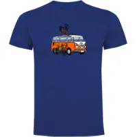 Kruskis Hippie Van Bike Kortarmet T-skjorte Kruskis Hippie Van Bike Kortarmet T-skjorte