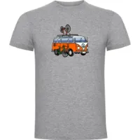 Kruskis Hippie Van Bike Kortarmet T-skjorte