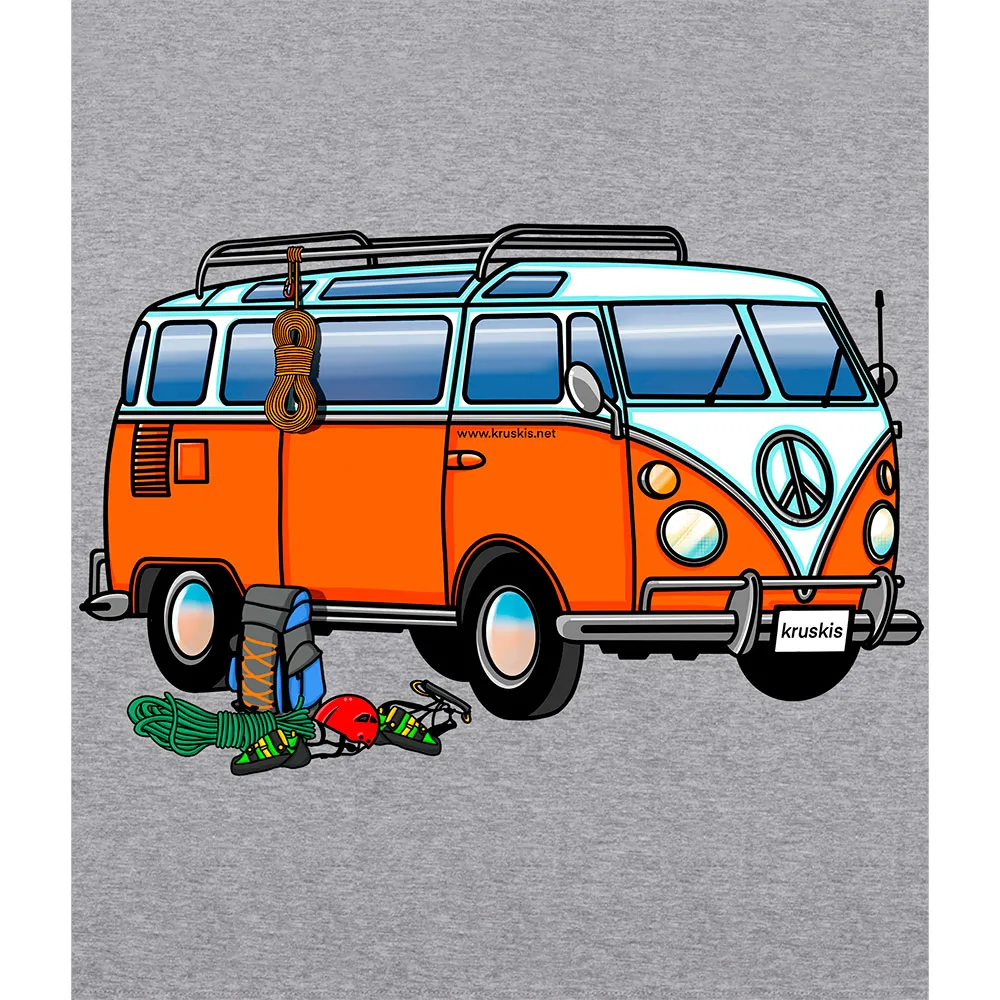 Kruskis Hippie Van Climbing Eco Kortarmet T-skjorte