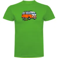 Kruskis Hippie Van Climbing Kortarmet T-skjorte