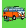 Kruskis Hippie Van Climbing Kortarmet T-skjorte