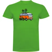 Kruskis Hippie Van Mtb Kortarmet T-skjorte