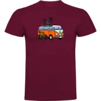 Kruskis Hippie Van Mtb Kortarmet T-skjorte Kruskis Hippie Van Mtb Kortarmet T-skjorte