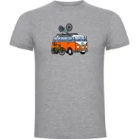 Kruskis Hippie Van Mtb Kortarmet T-skjorte