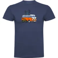 Kruskis Hippie Van Mtb Kortarmet T-skjorte Kruskis Hippie Van Mtb Kortarmet T-skjorte
