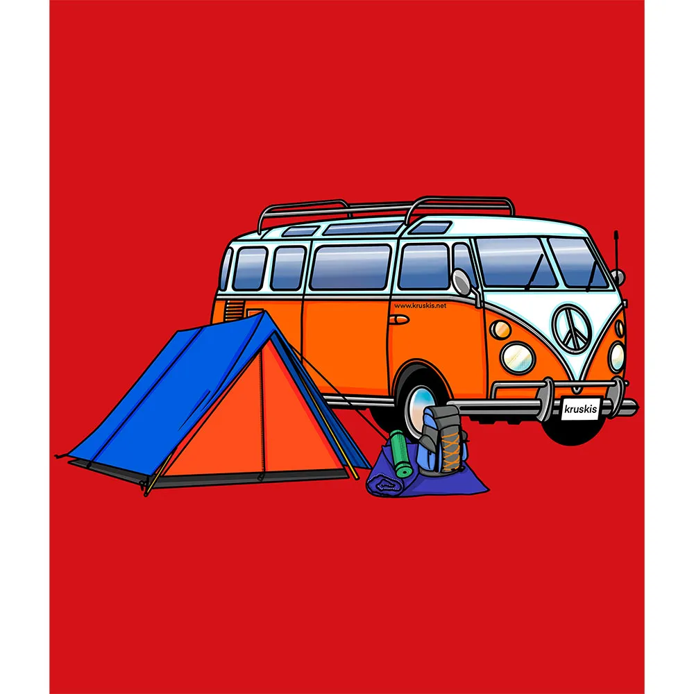 Kruskis Hippie Van Trek Kortarmet T-skjorte