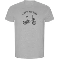 Kruskis I Like To Ride Bikes Eco Kortarmet T-skjorte