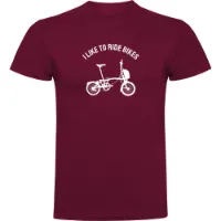 Kruskis I Like To Ride Bikes Kortarmet T-skjorte Kruskis I Like To Ride Bikes Kortarmet T-skjorte