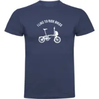 Kruskis I Like To Ride Bikes Kortarmet T-skjorte Kruskis I Like To Ride Bikes Kortarmet T-skjorte