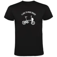 Kruskis I Like To Ride Bikes Kortarmet T-skjorte Kruskis I Like To Ride Bikes Kortarmet T-skjorte