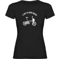 Kruskis I Like To Ride Bikes Kortarmet T-skjorte Kruskis I Like To Ride Bikes Kortarmet T-skjorte