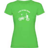 Kruskis I Like To Ride Bikes Kortarmet T-skjorte Kruskis I Like To Ride Bikes Kortarmet T-skjorte