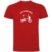 Kruskis I Like To Ride Bikes Kortarmet T-skjorte Kruskis I Like To Ride Bikes Kortarmet T-skjorte