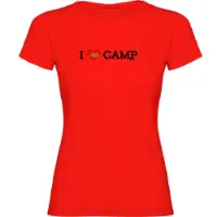 Kruskis I Love Camp Kortarmet T-skjorte Kruskis I Love Camp Kortarmet T-skjorte