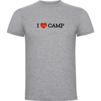 Kruskis I Love Camp Kortarmet T-skjorte