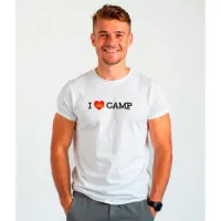 Kruskis I Love Camp Kortarmet T-skjorte Kruskis I Love Camp Kortarmet T-skjorte